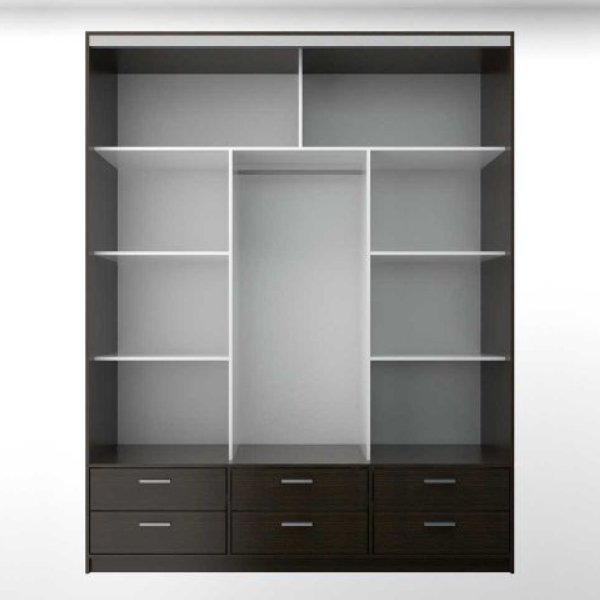 Placard 3 puertas corredizas y 6 cajones - Image 3