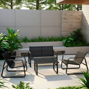 Juego de Living Exterior Modelo Aero – Diseño Moderno y Resistente