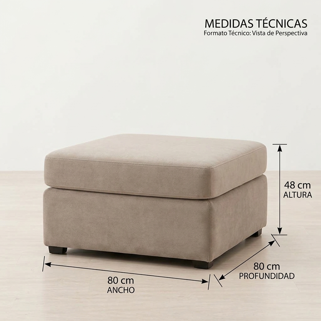 Sofá modular Elix puff - Imagen 2